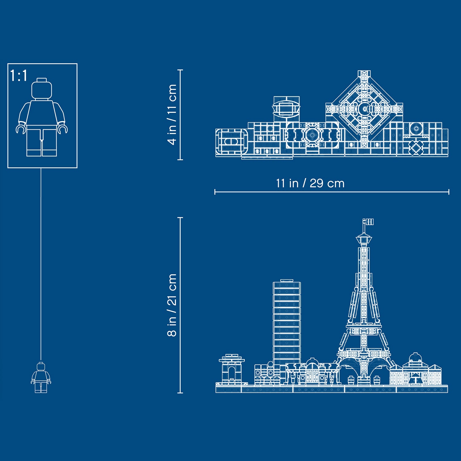 Lego Architecture 21044 Paris