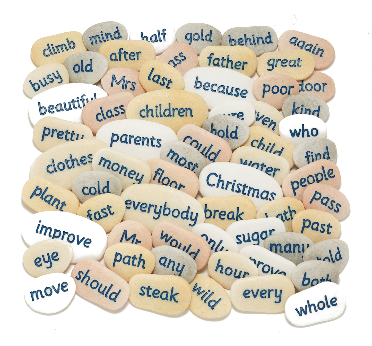 Yellow Door Tricky Word Pebbles Set 2