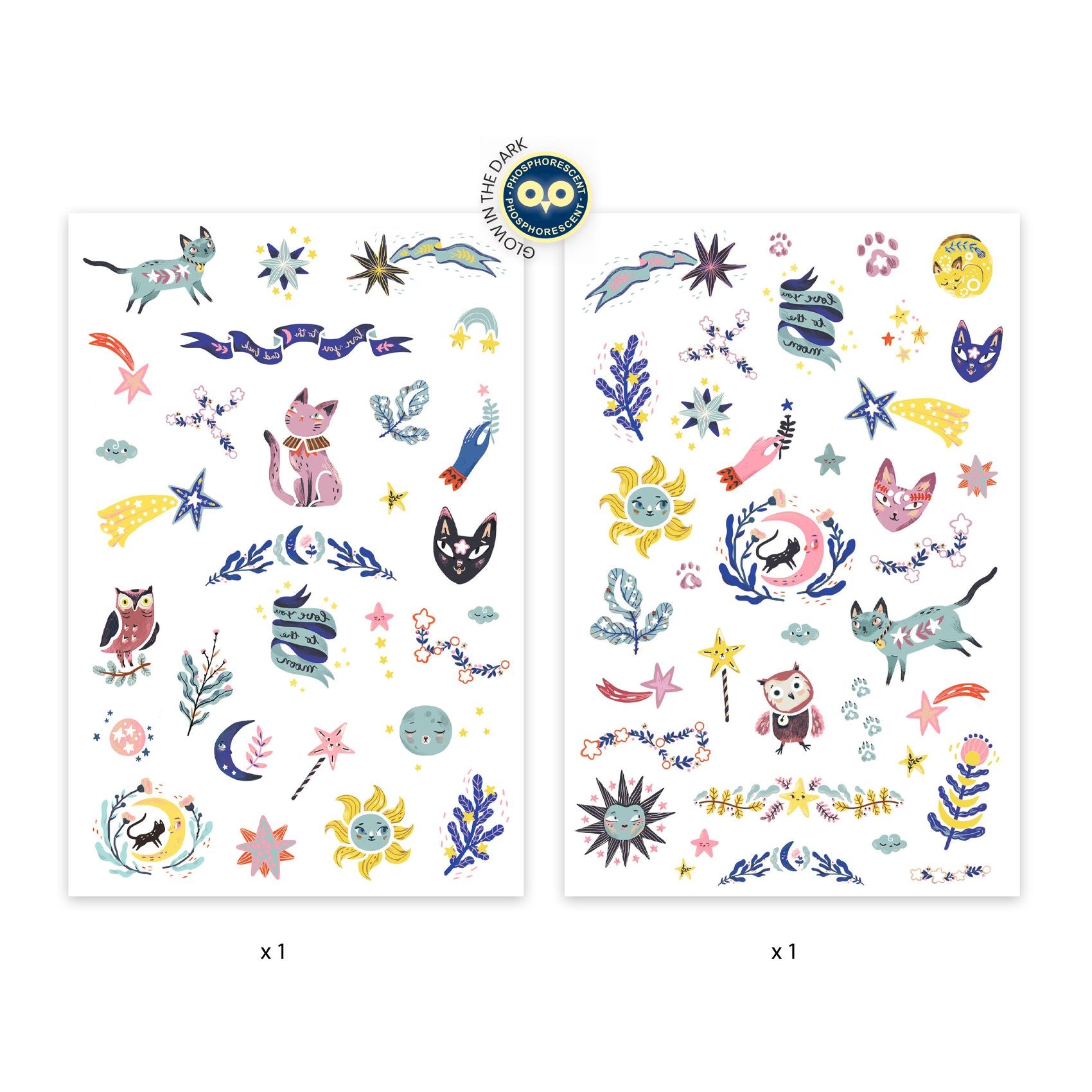 Djeco Sweet Dreams Temporary Tattoos