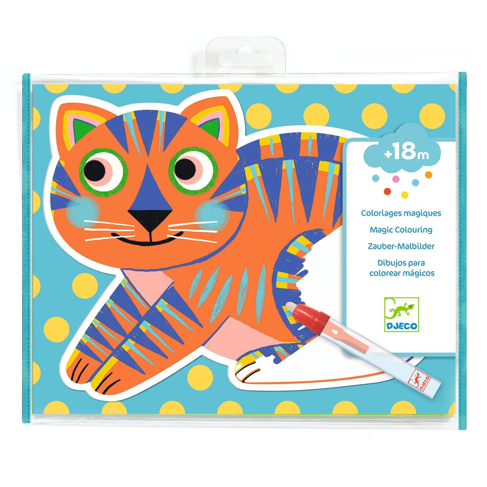 Djeco Magic Colouring Animalo-Ma