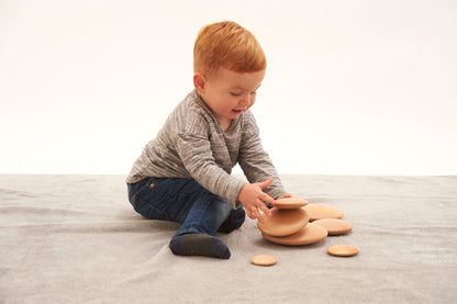 TickiT Natural Wooden Buttons