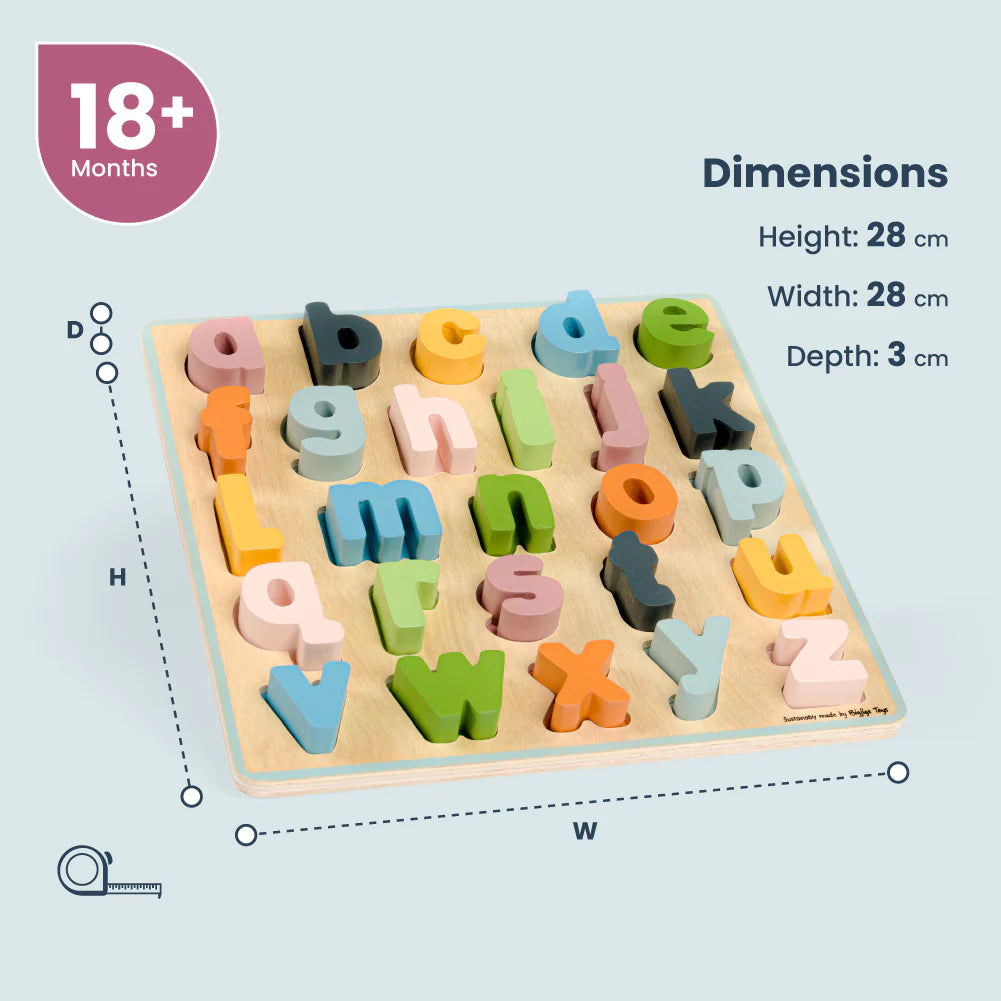 BigJigs Lowercase abc Puzzle