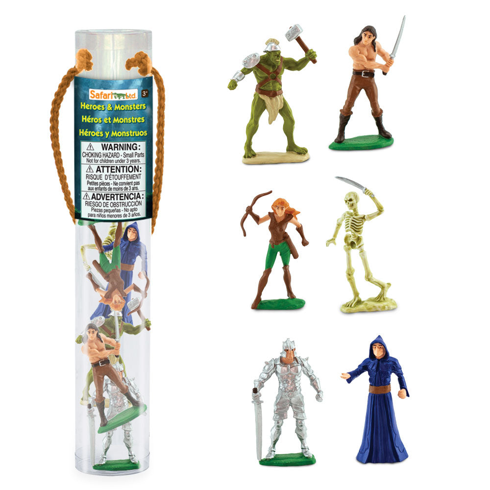 Safari Toob Heroes & Monsters (6 Pieces)