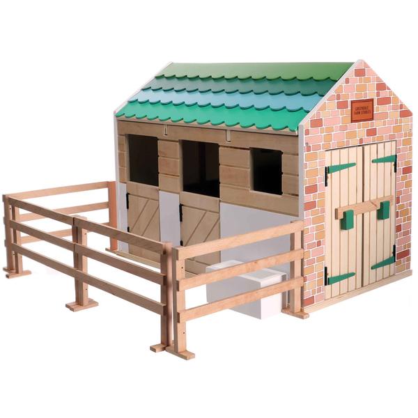 Lottie Stables Wooden Playset