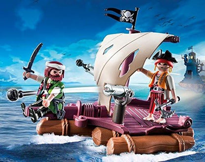 Playmobil 6682 Floating Pirate Raft & Cannon