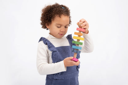 TickiT Rainbow Wooden Shape Twister