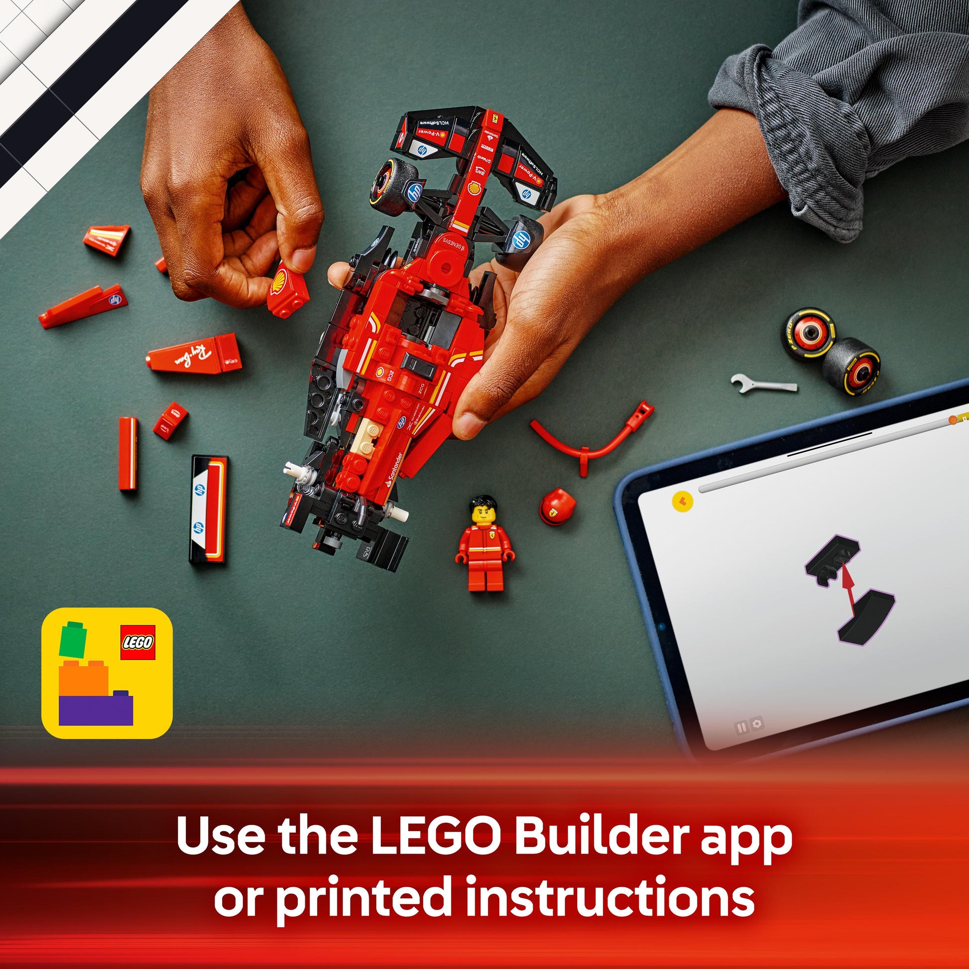 Lego Speed Champions 77242 Ferrari SF-24 F1® Race Car