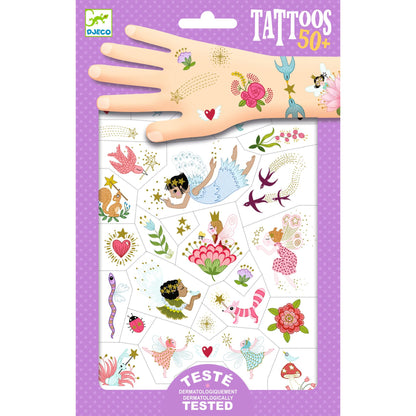 Djeco Fairy Friends Temporary Tattoos