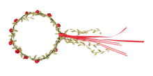 Vah Hair Wreath Florentine Red