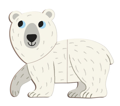 Janod Magneti'Book Polar Animals