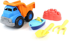 Green Toys Dump Truck with Sport Boat