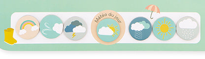Janod My Magnetic Weekly Planner - French Version