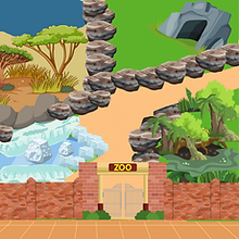 Duffy&Porter Zoo Play Scene