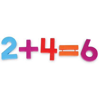 Learning Resources (M) Jumbo Magnetic Numbers/Operations, Set of 36