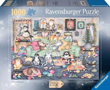 Ravensburger Crazy Cats Vintage No. 16 – Christmas Crackers 1000pc