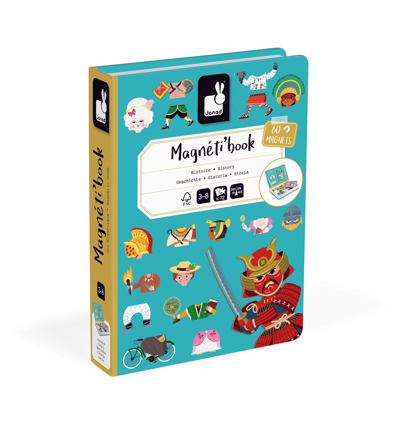 Janod Magneti'Book History