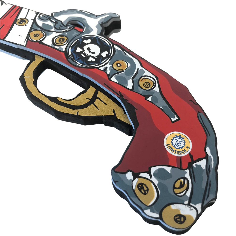 Liontouch Pirate Red Stripe Pistol
