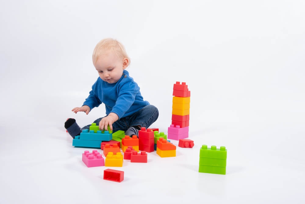 TickiT Chunky Soft Brick Set