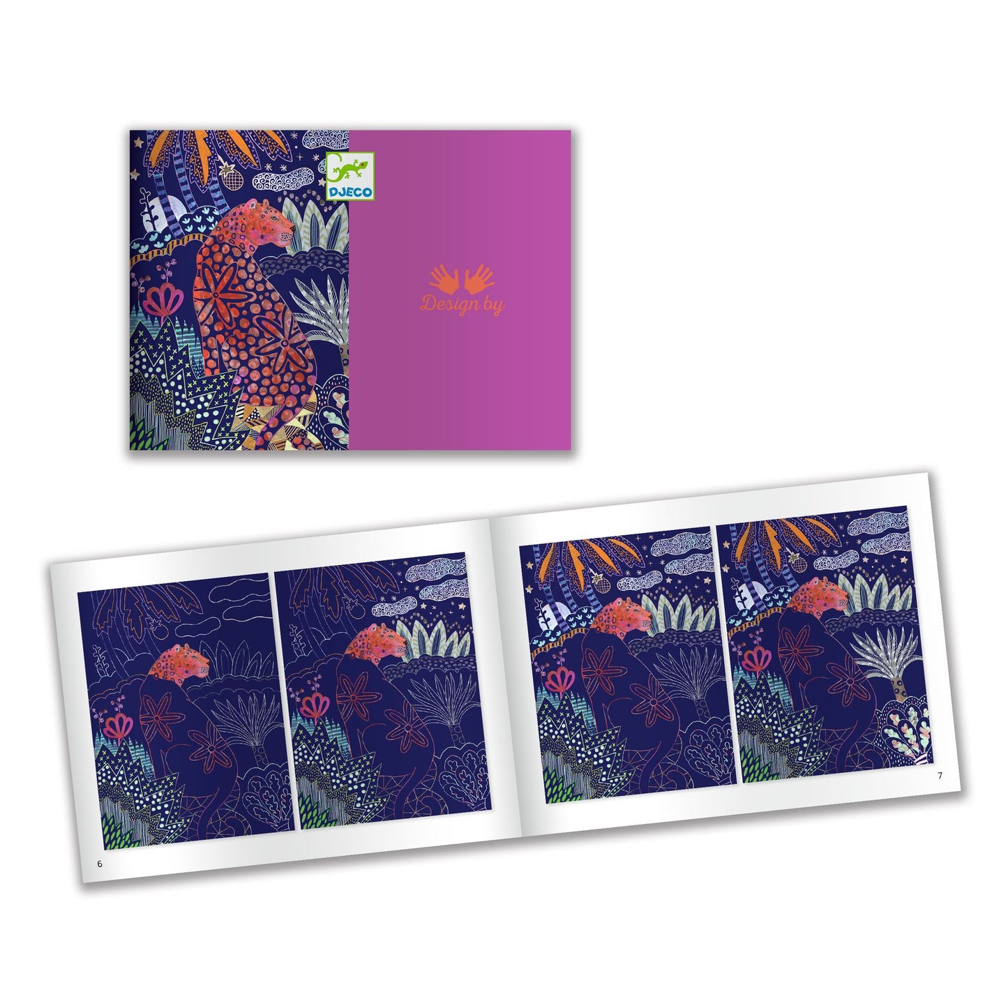 Djeco Lush Nature Scratch Cards