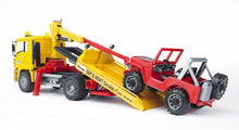 Bruder Man TGA Breakdown Truck W/Cross-Country Vehicle