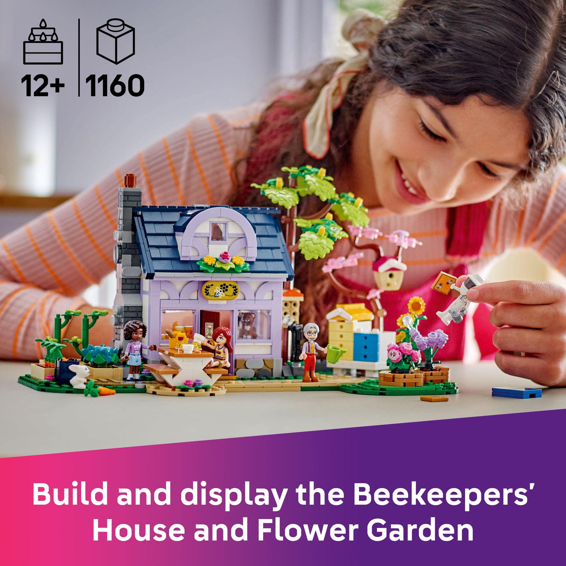 Lego Friends 42669 Beekeepers' House and Flower Garden