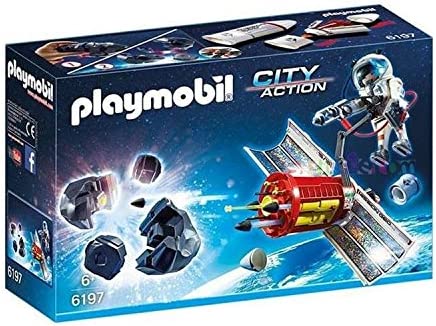 Playmobil 6197 City Action Satellite Meteoroid Laser with Destroyable Meteor (D)