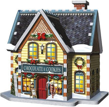 WREBBIT 3D Christmas Village Theme 3D Jigsaw Puzzle