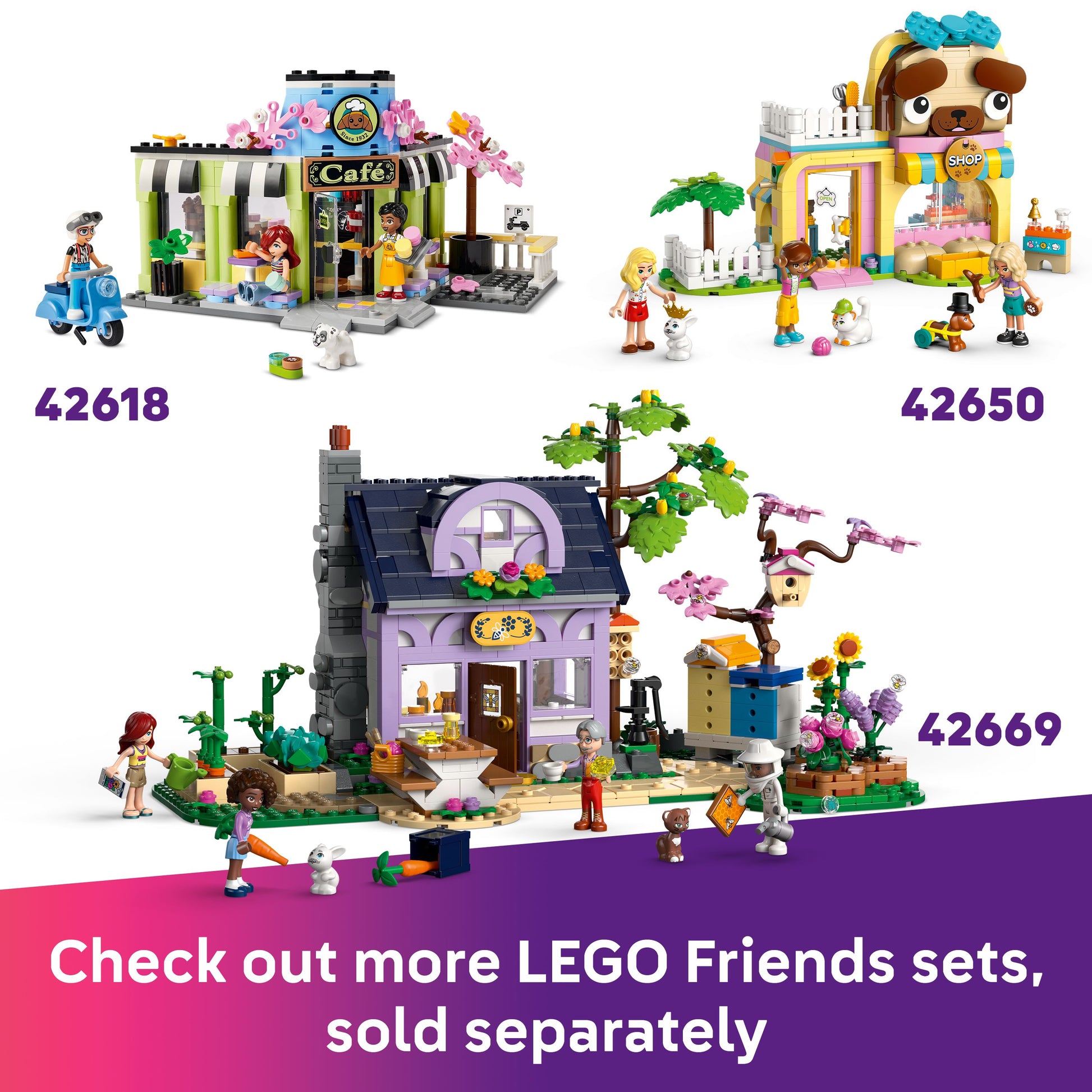 Lego Friends 42649 Heartlake City Candy Store