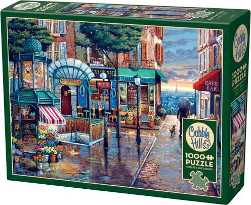 Cobble Hill Puzzles 1000 Pieces Rainy Day Stroll