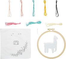 Simply Make Embroidery Kit Llama