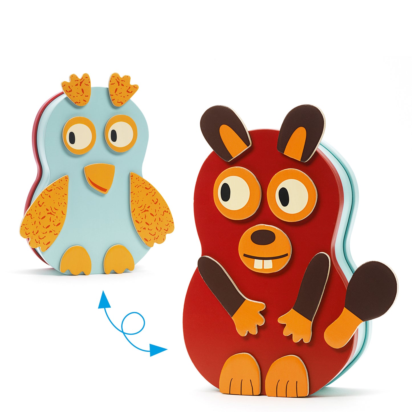 Djeco Inzebox Animo Wooden Magnetic Game