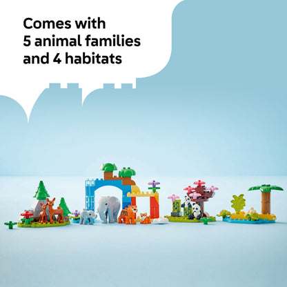 Lego DUPLO Town 10446 3in1 Wild Animal Families