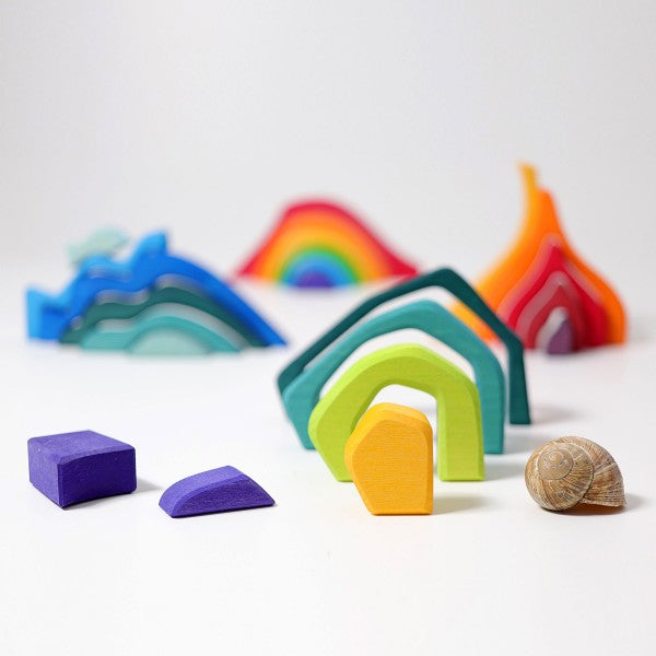 Grimms Sml Four Elements Building Set
