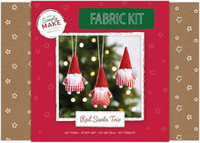 Simply Make Fabric Kit - Red Santa Trio