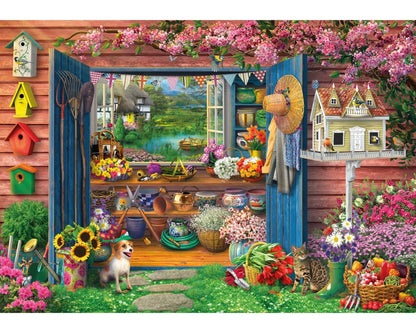 Wentworth Wooden Puzzles Gardening Shed - Maxi 250 Pieces