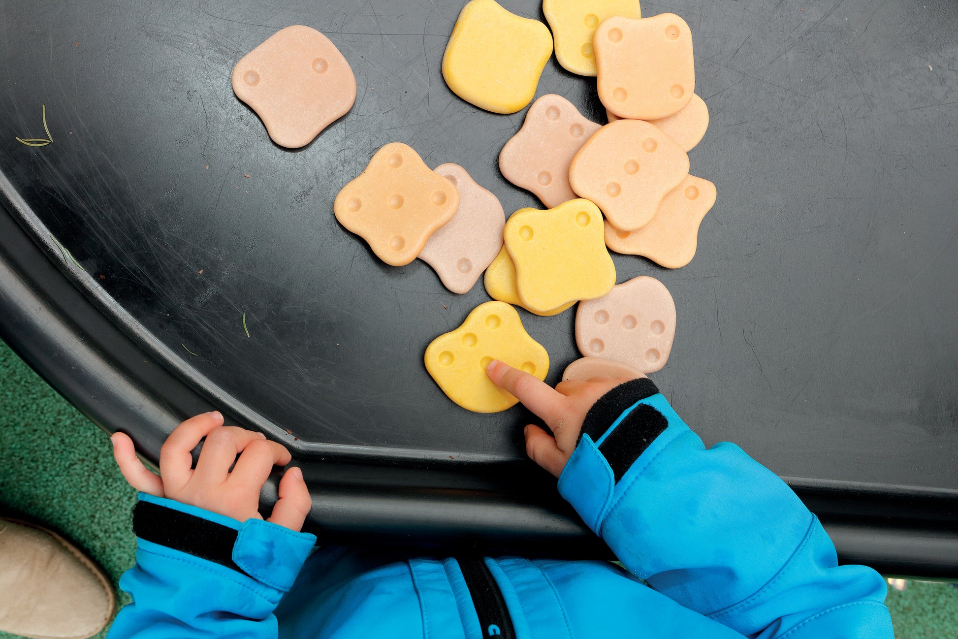 Yellow Door Tactile Array Stones