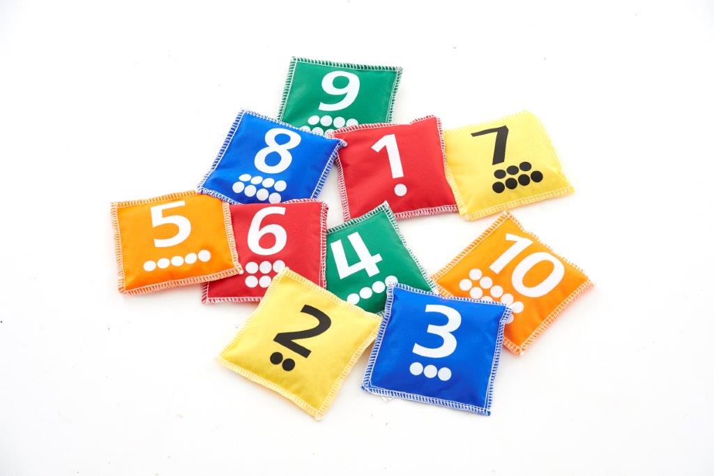 Edx Education Number & Dot Bean Bags