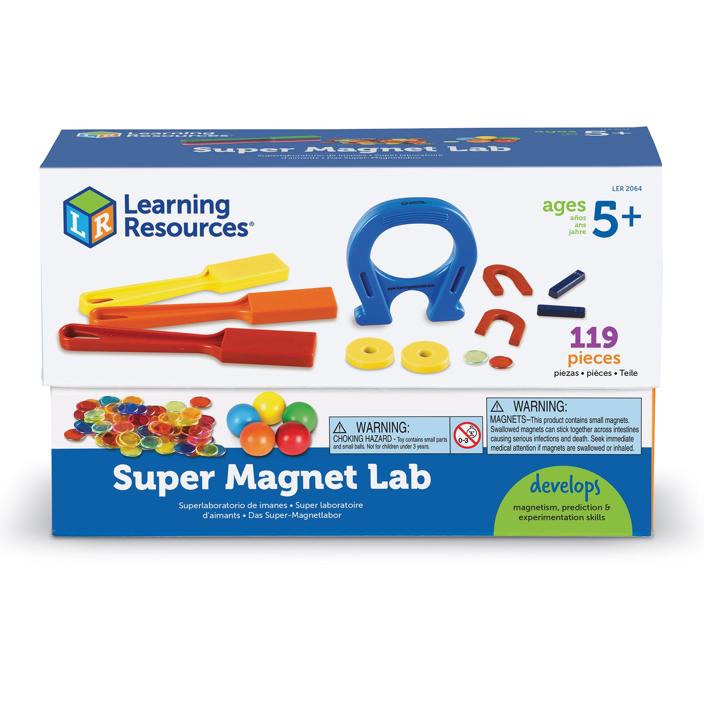 Learning Resources (M) Super Magnet Lab Kit