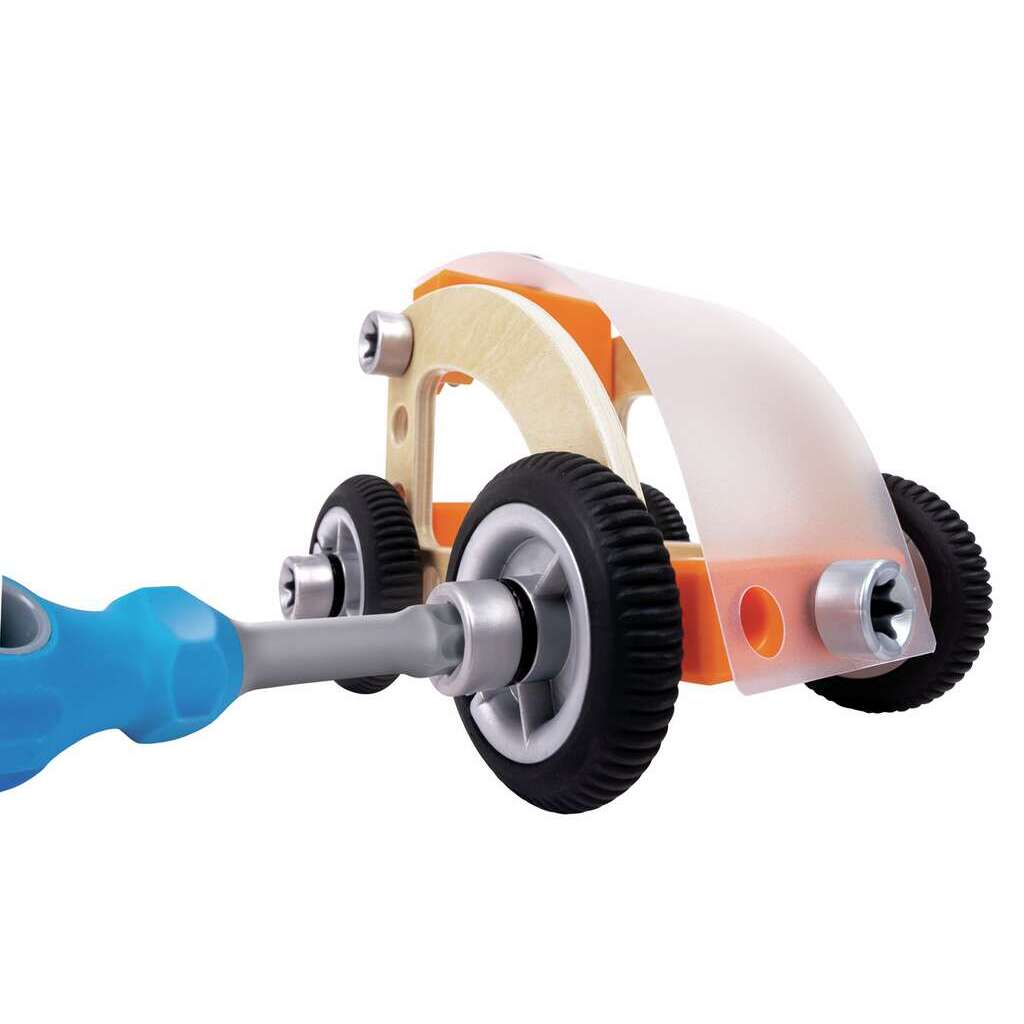 Hape Build 'n' Drive Car Set