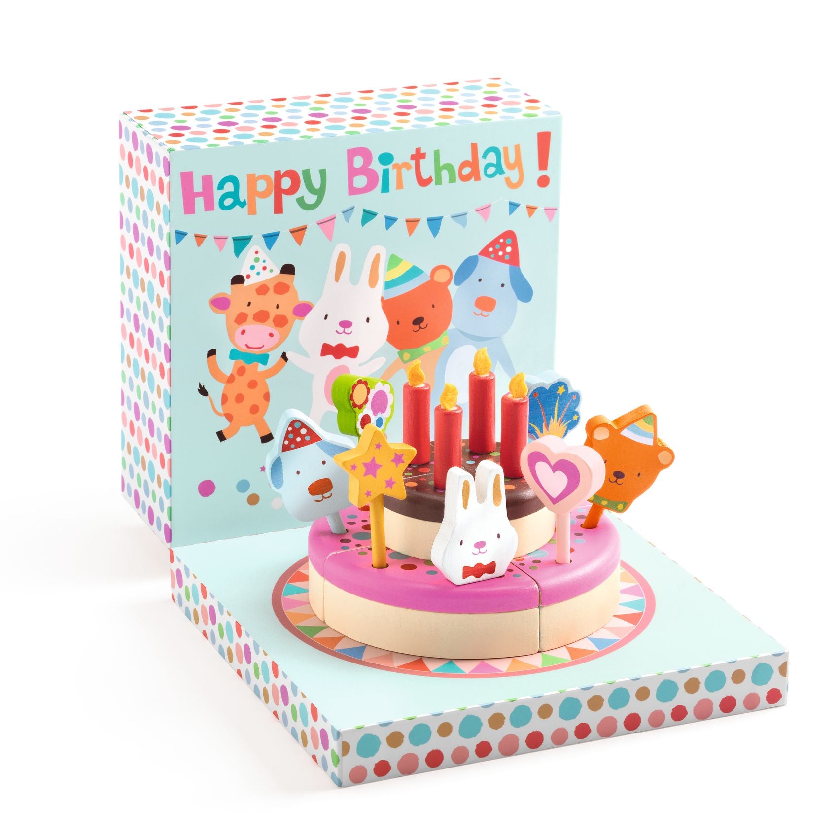 Djeco Role Playing Happy Birthday Cake