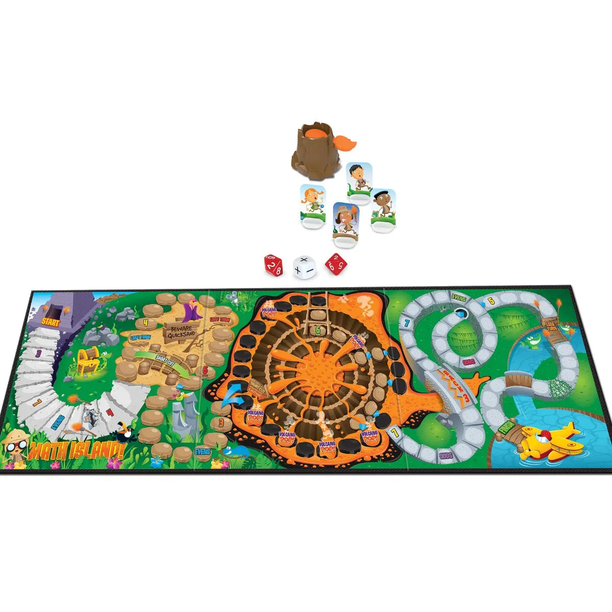 Learning Resources Math Island! Addition & Subtraction Game