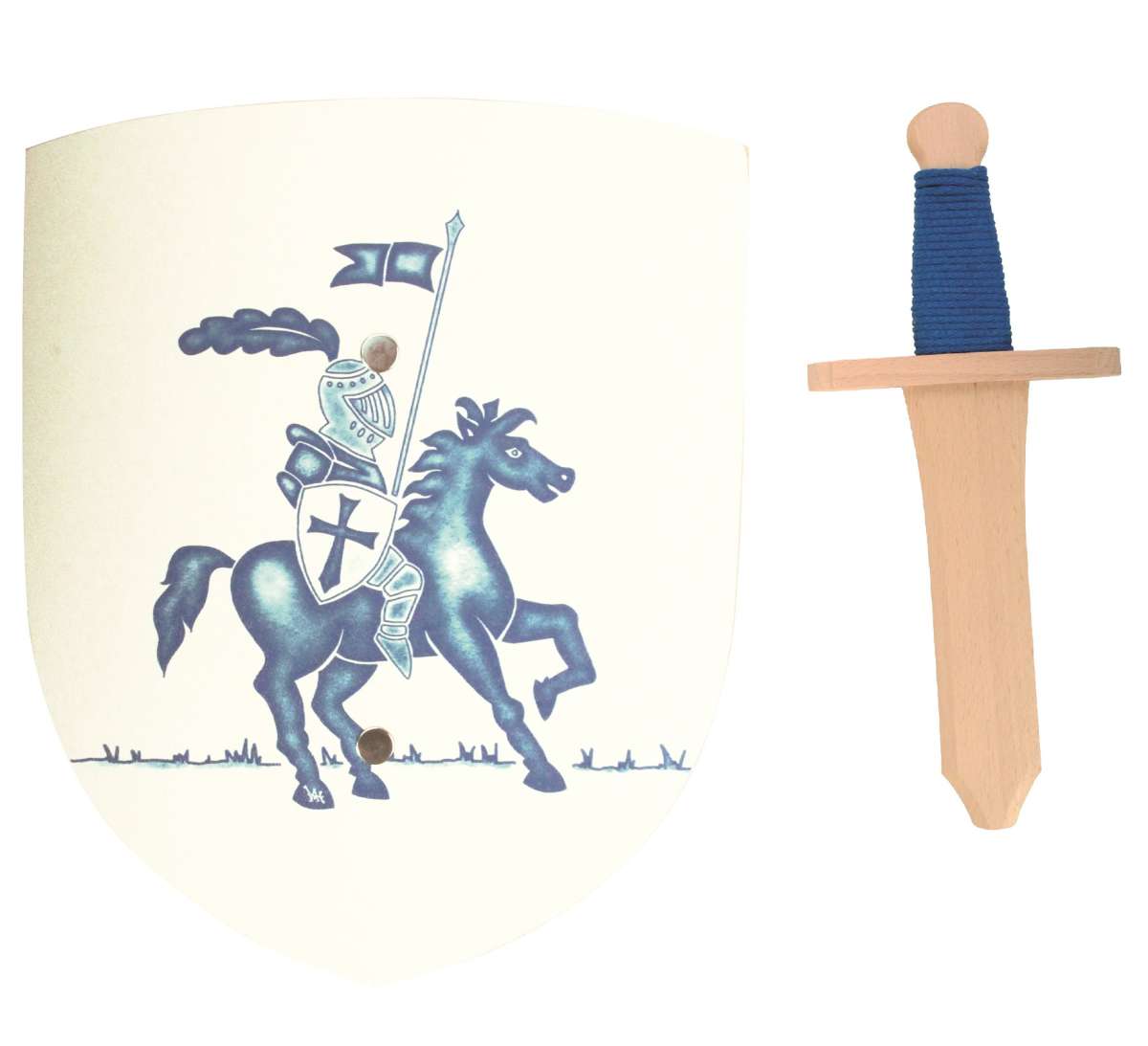 Vah Albert – Shield/Sword, Blue
