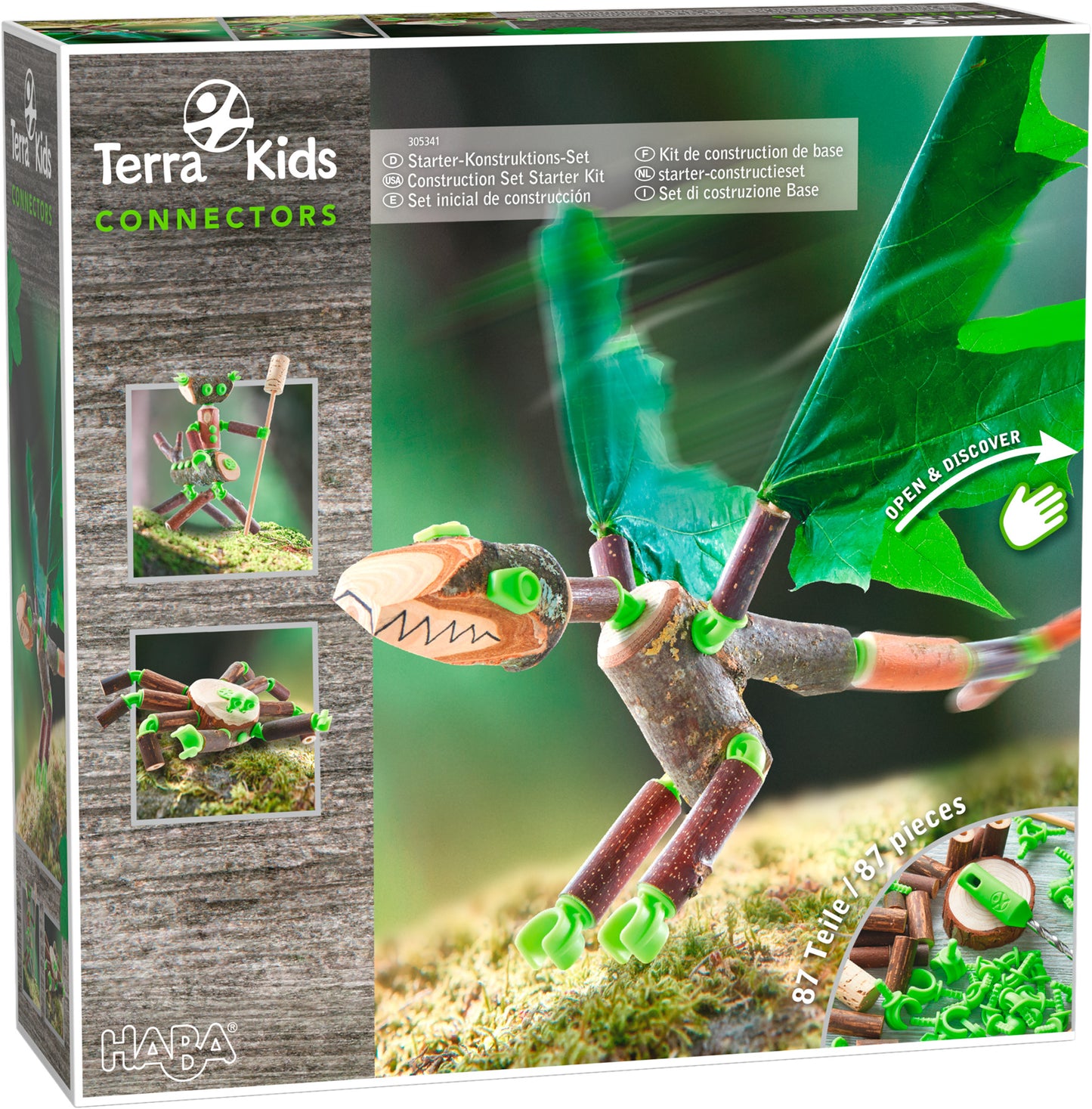 Haba Terra Kids Connectors – Construction Set Starter Kit