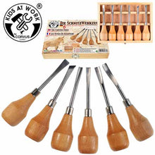 Kids At Work Carving Tools 6 Pieces