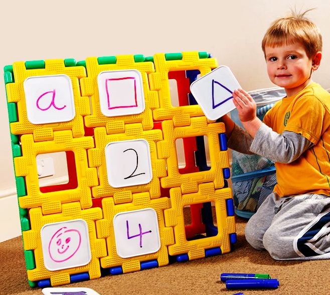 Polydron, Giant Polydron Clip-In, Write On/Wipe Off Panels