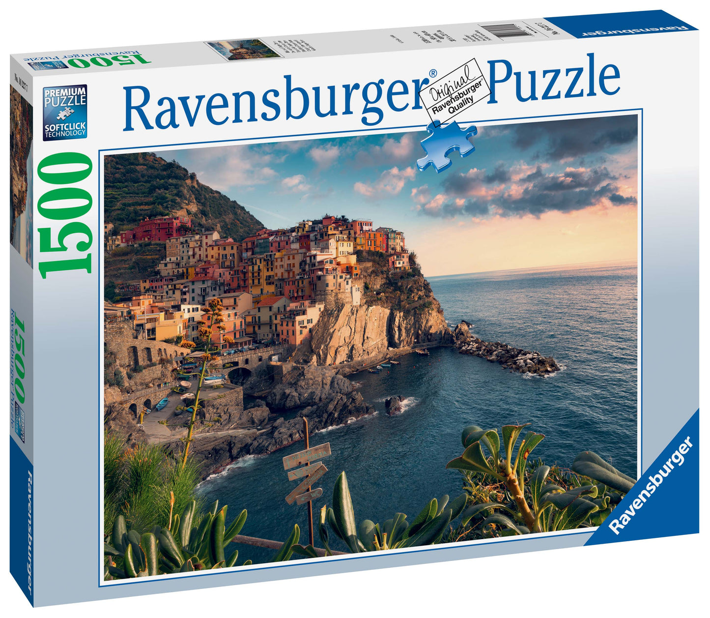 Ravensburger View of Cinque Terre, Italy, 1500pc Jigsaw Puzzle