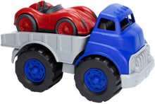 Green Toys Flatbed Truck and Race Car