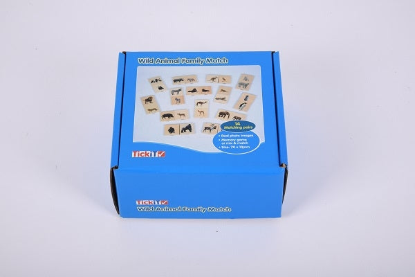 TickiT Wild Animal Family Match Set