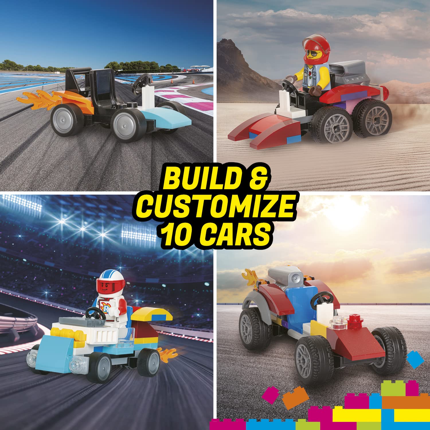 Klutz Lego Race Cars Paperback Book
