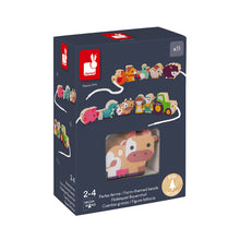 Janod Stringable Farm-Themed Beads